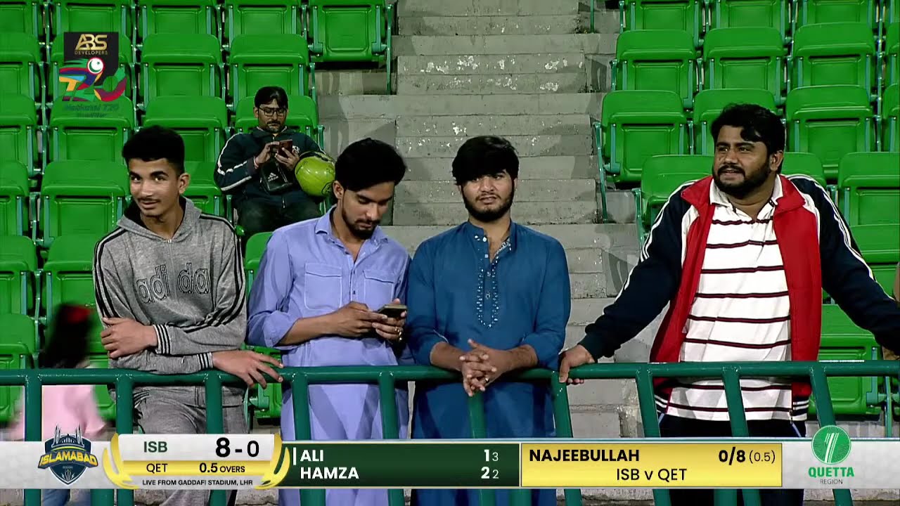 Live | Islamabad Region vs Quetta Region | National T20 Qualifiers | Match 10 | MZA1T