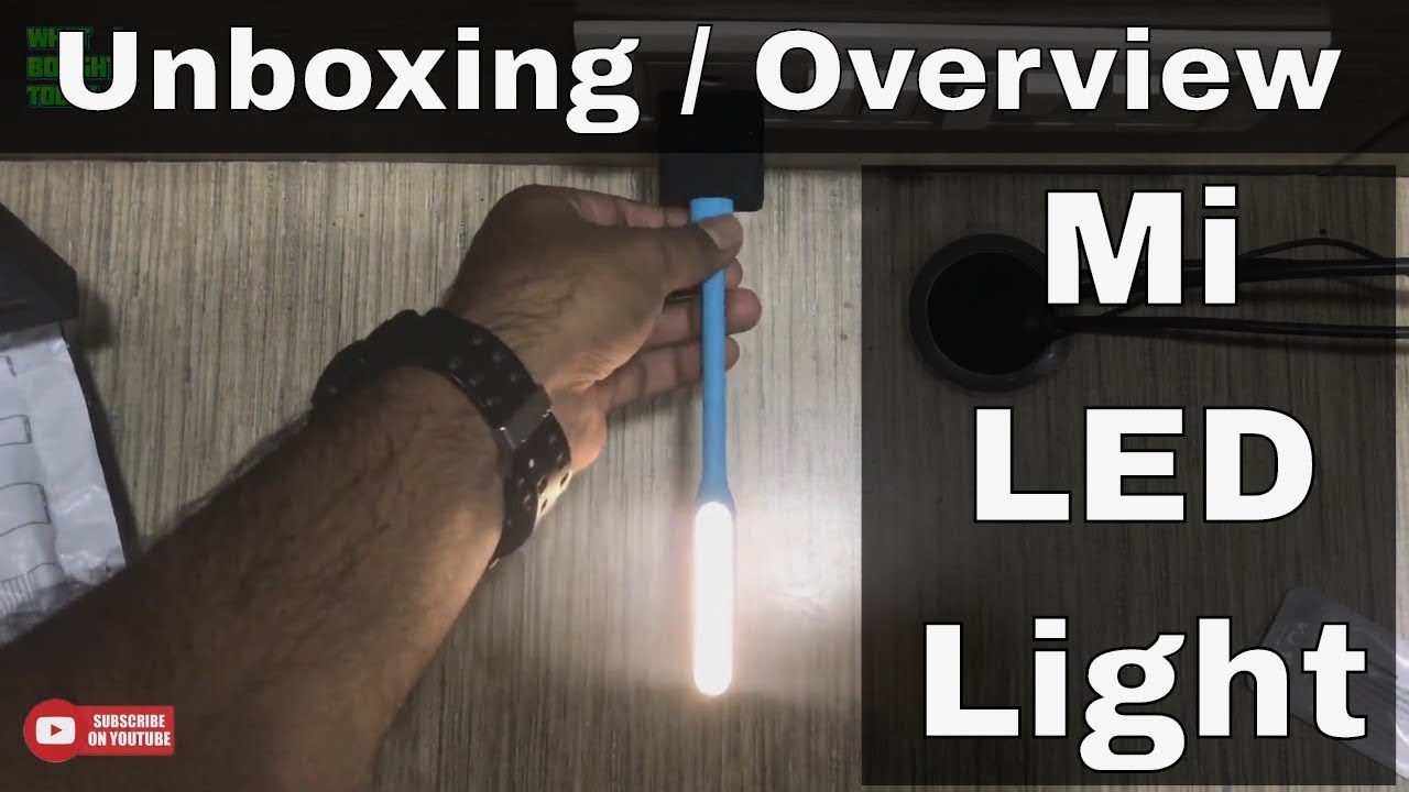 Mi USB LED Light - Unboxing / Overview