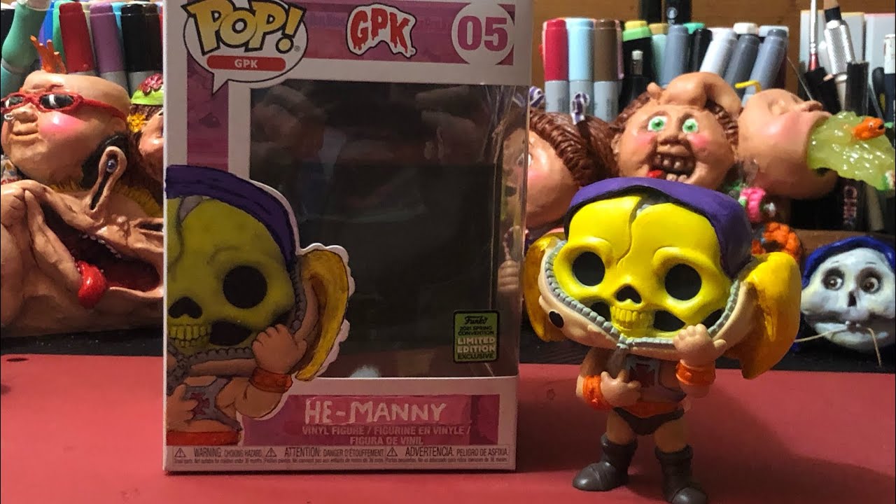 Bony Tony Funko Pop modification - He-manny