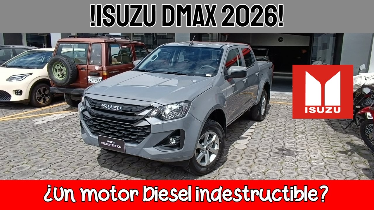 Review Isuzu Dmax(Pickup Truck) 2026! ¿Vale la pena pagar $50.000?450Nm de Torque!(Aceite y Alcohol)