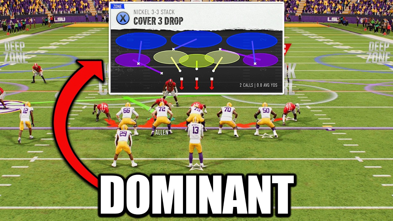 Why This Is The BEST Defense In College Football 25!