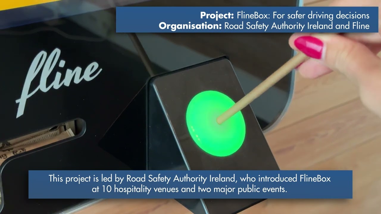 Driving Under the Influence and Distraction Finalist 2025: Road Safety Authority Ireland and Fline