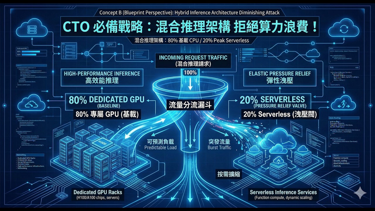 AI 算力藍圖：從 Serverless 災難到混合架構的降本增效實戰