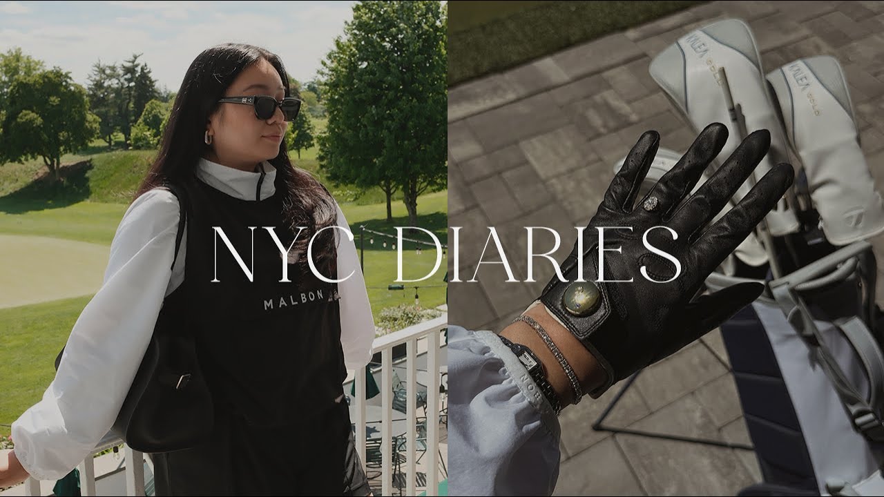 VLOG: I THINK I LIKE GOLF? GIFT FROM MATTEL & TIME FOR A HAIRCUT  | ALYSSA LENORE