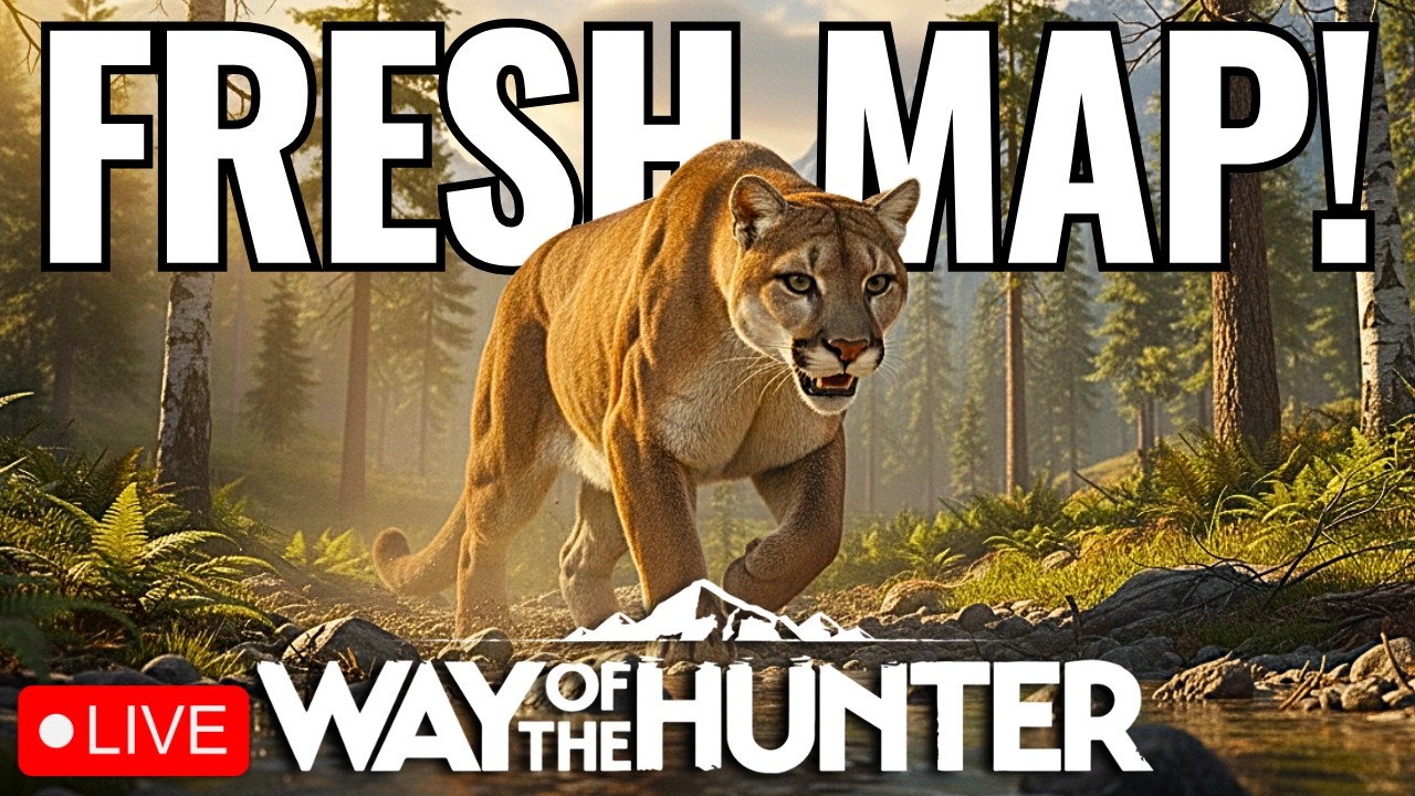 🔴Hunting Elkcrest Island for the FIRST TIME! - Way of the Hunter