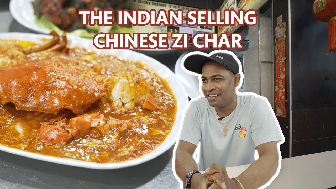 The Indian selling Chinese zi char: The Blacky Seafood