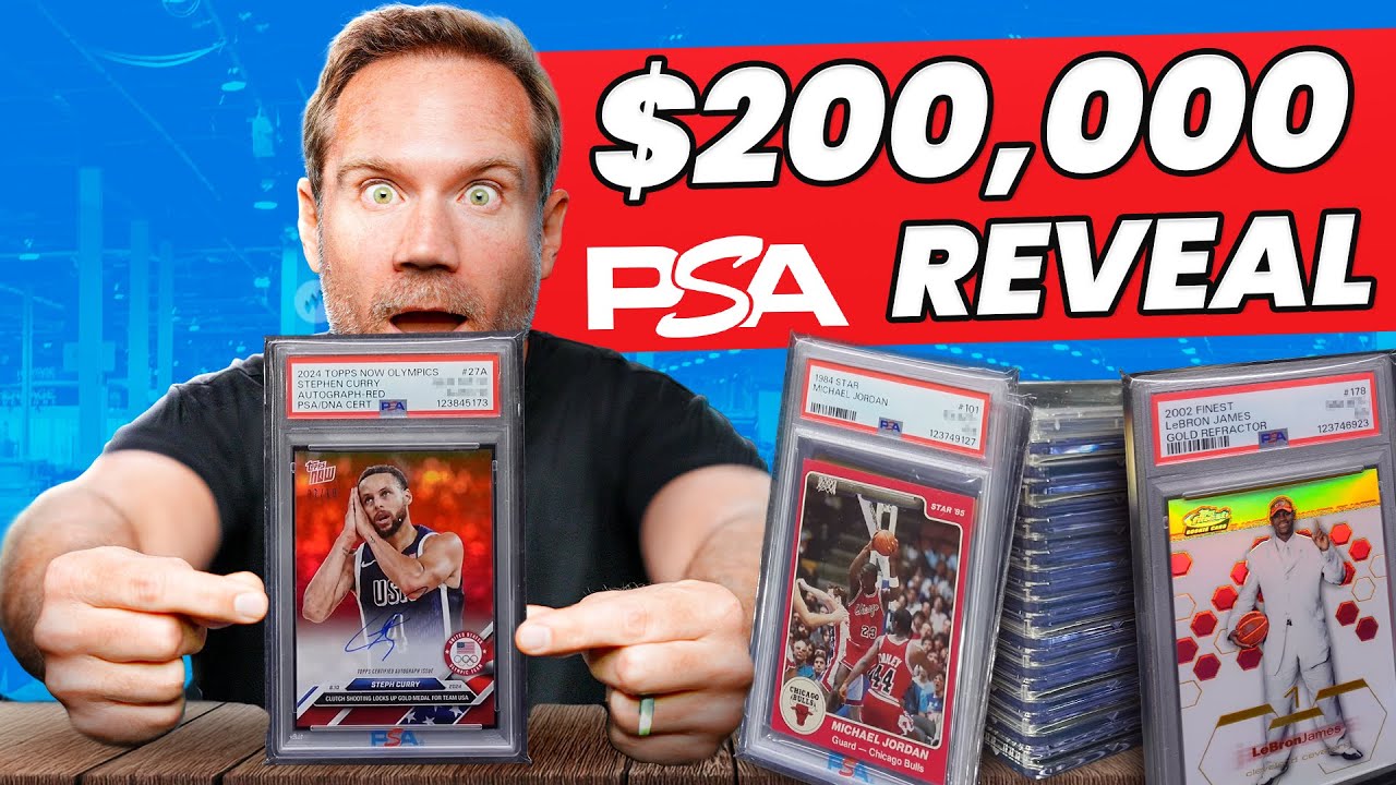 Did I Make Money Grading $200,000 In Sports Cards with PSA?
