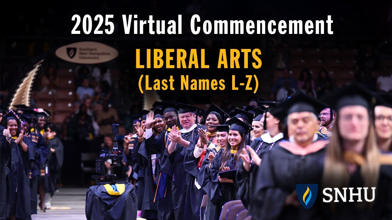 Virtual Commencement: Liberal Arts (Last Names L-Z), Saturday, Dec 13 at 3pm ET
