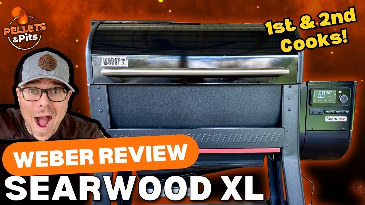 ALL NEW Weber Searwood XL 600 - REVIEW and 1st/2nd Cooks!