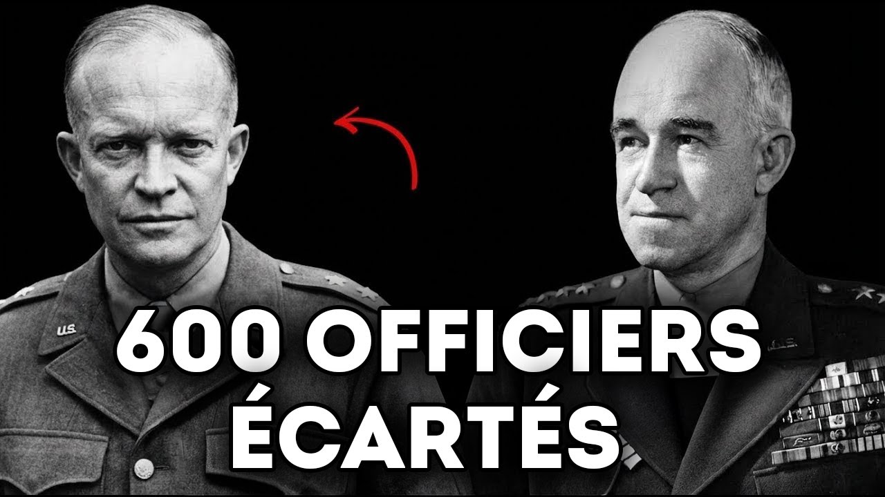 Pourquoi Marshall A Renvoyé 600 Officiers Avant Même L’entrée En Guerre Des États-Unis