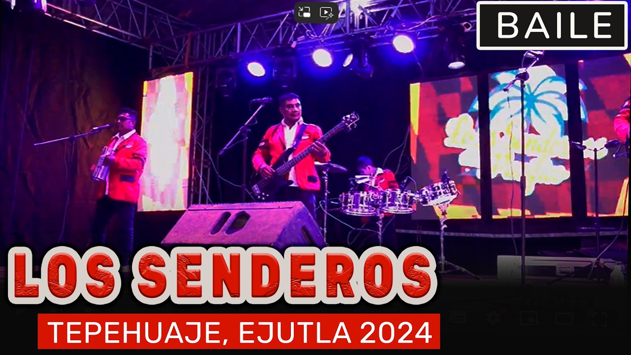 GRUPO LOS SENDEROS DEL PACIFICO ● Baile de Feria Anual ✔ Tepeguaje #Ejutla