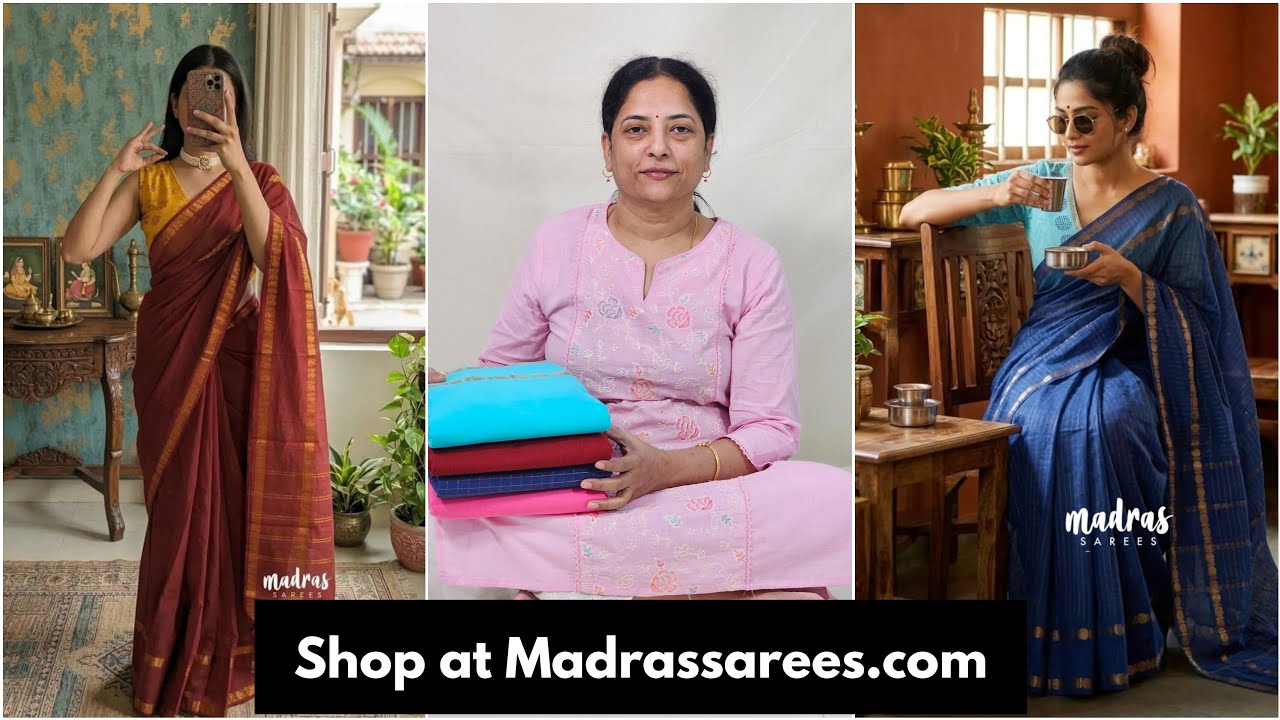 Mar 17 | Sungudi Mela - 7 🔥Don’t miss today’s picks!Shop now at Madrassarees.com