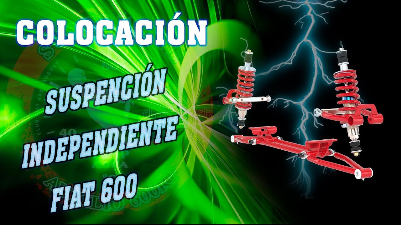 Colocación suspensión independiente en  FIAT600  #fiat600 #seat #suspención