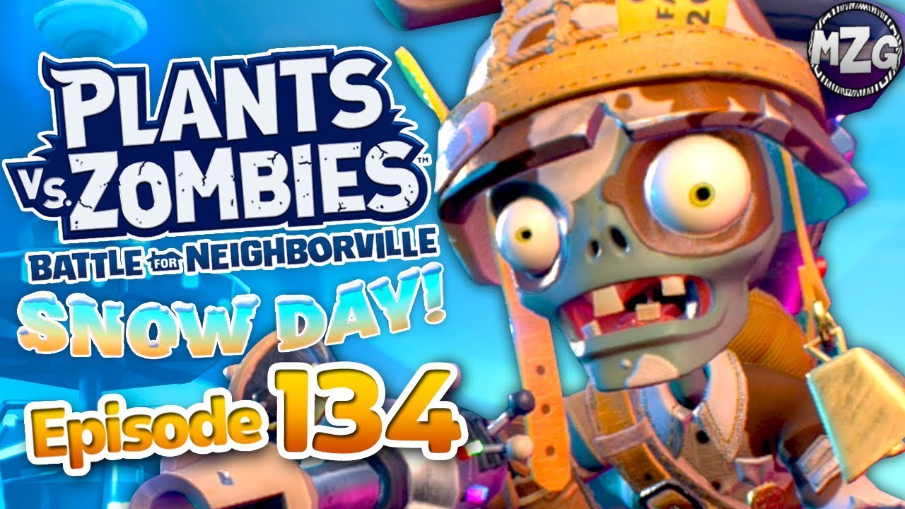 Cowmooflage Commander Soldier! Snow Day! - Plants vs. Zombies Battle for Neighborville Part 134