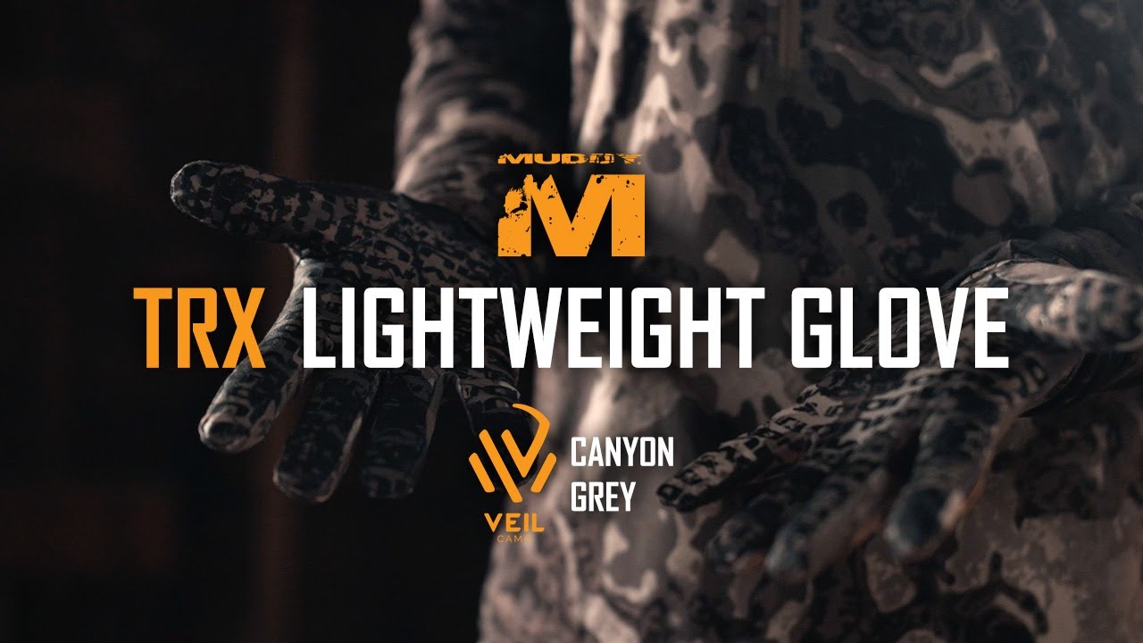 Muddy TRX Lightweight Glove - Veil Canyon Grey