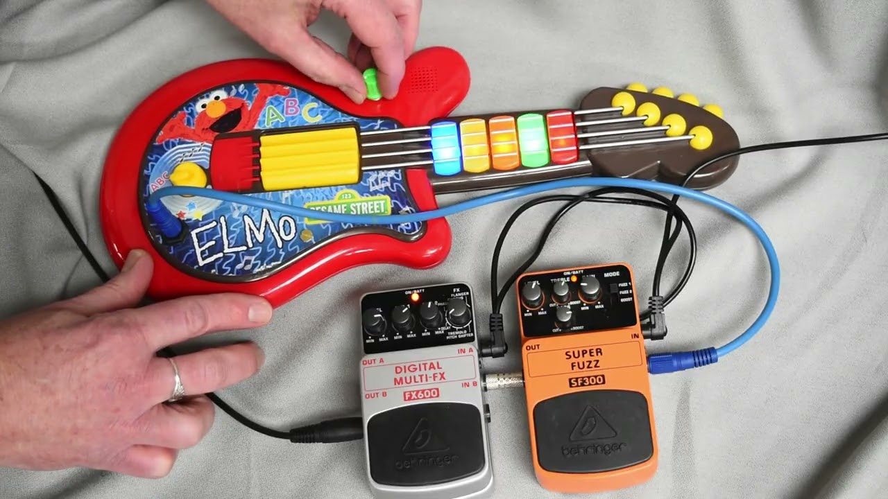 Circuit Bent Elmo Guitar by FrankenMusik