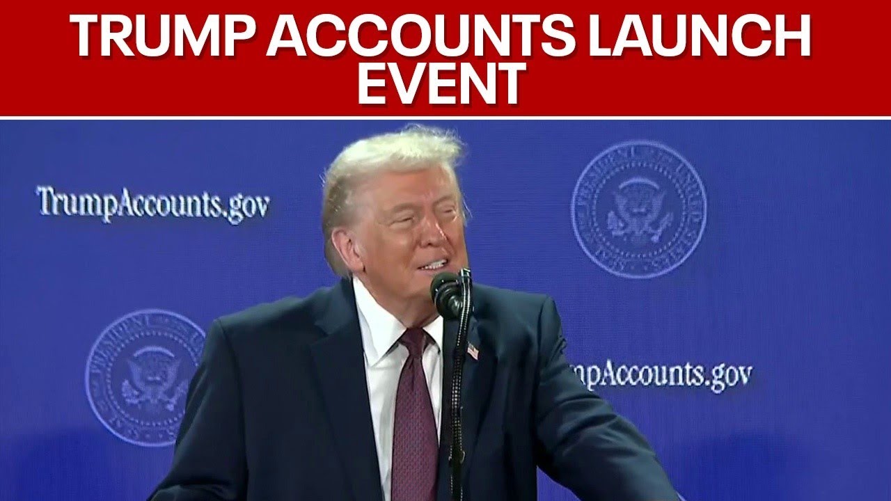 FULL: Trump details Trump Accounts program at launch event
