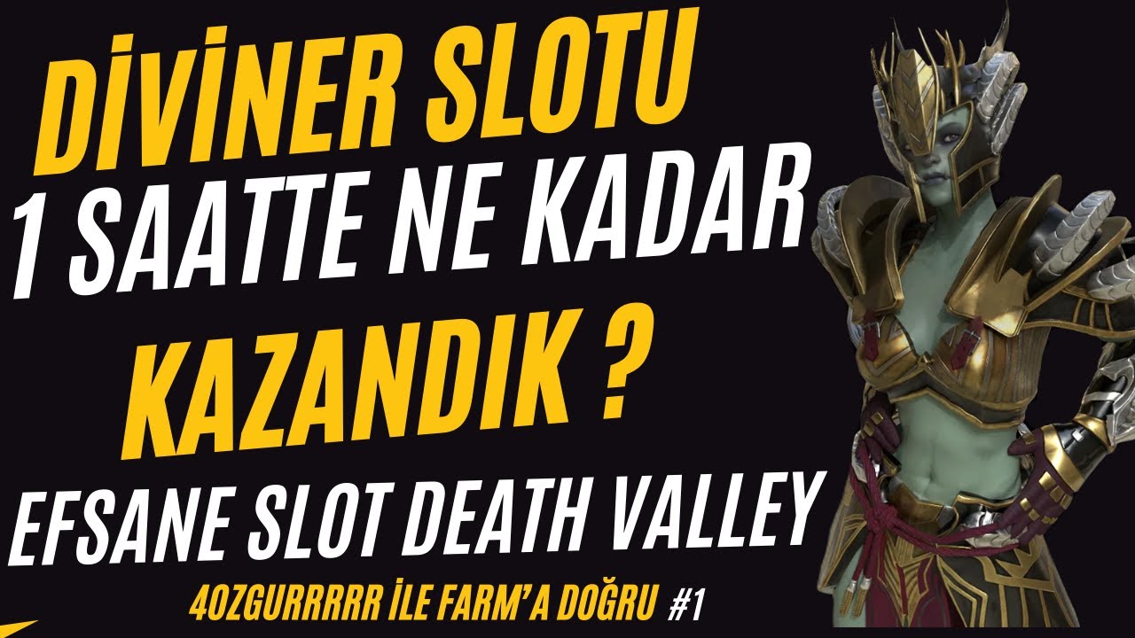 Diviner Efsane Slotu 1 Saatlik DeathValley Farm 4OZGURRRRR ile Farma Doğru serimiz RiseOnline