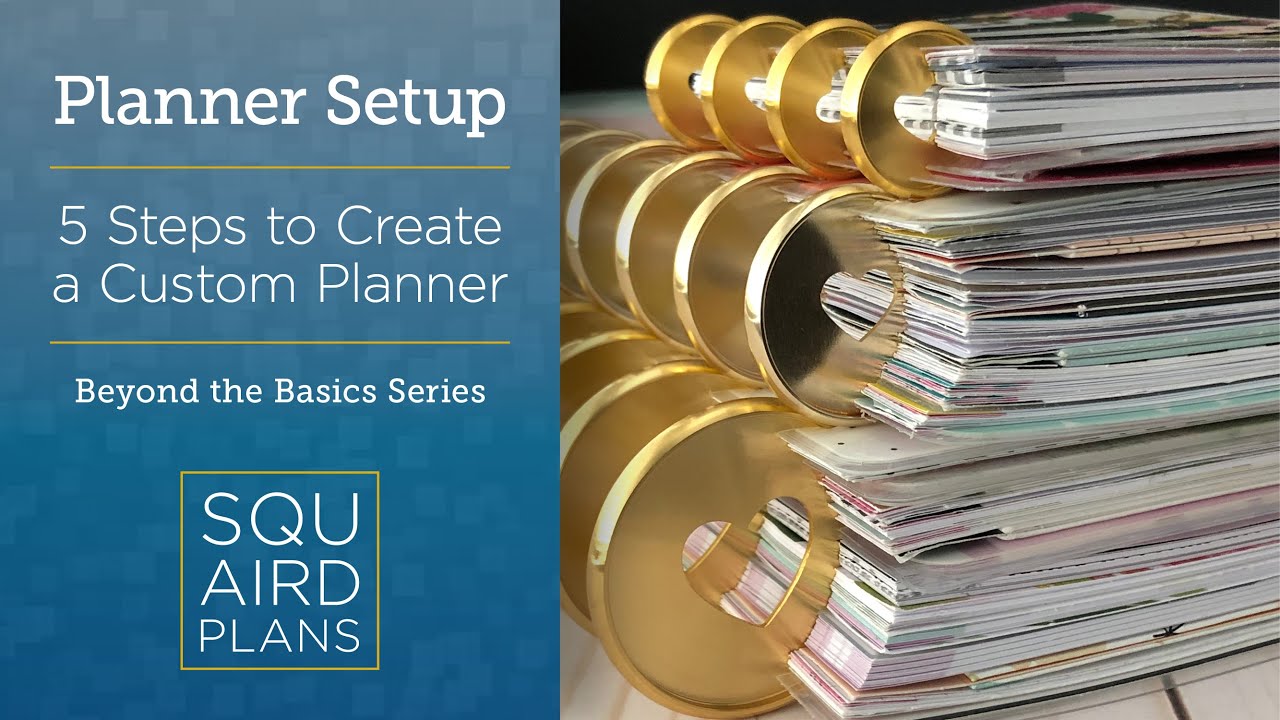 5 Steps to Customizing Your Planner :: Beyond the Basics :: Happy Planner Set-up