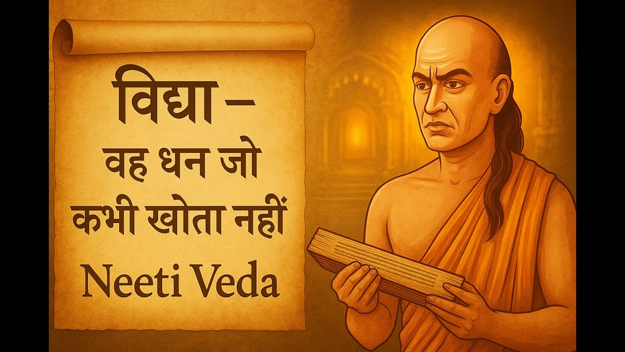 विद्या ही असली धन है – चाणक्य की अमूल्य नीति | Neeti Veda