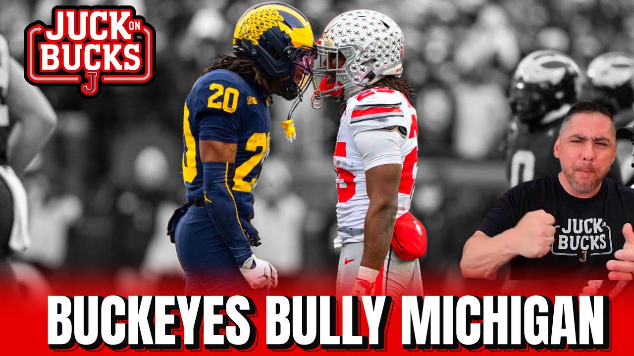 Ohio State beats Michigan down in Ann Arbor. Runs it down their throat.