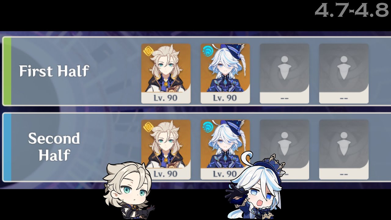 𝗔𝗹𝗯𝗲𝗱𝗼 & 𝗙𝘂𝗿𝗶𝗻𝗮 𝗗𝘂𝗼 - 4.7-4.8Spiral Abyss (Floor 12, 9★)