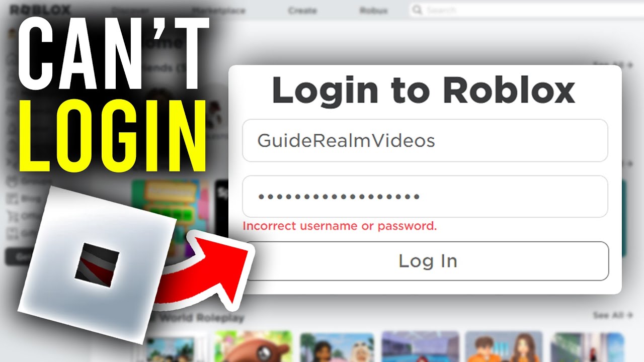 How To Fix Can't Login To Roblox - Full Guide