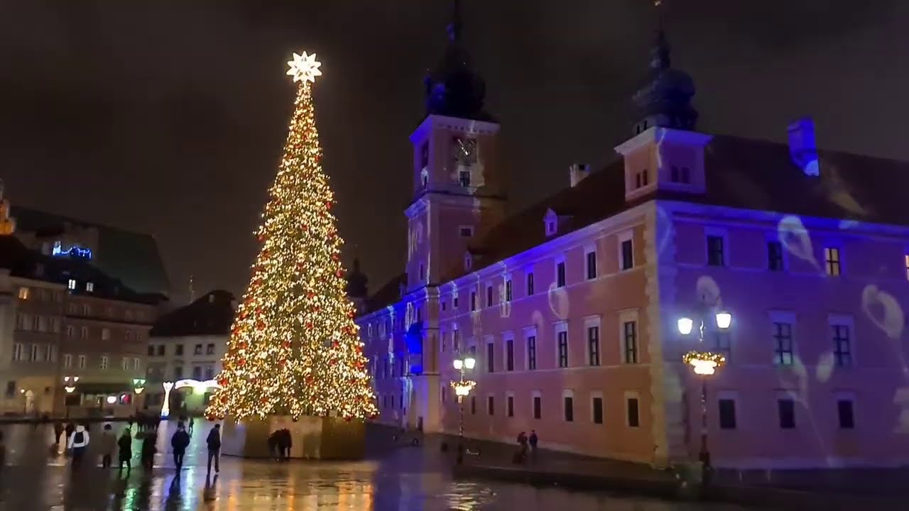 Warsaw by night @ Winter magic 2021