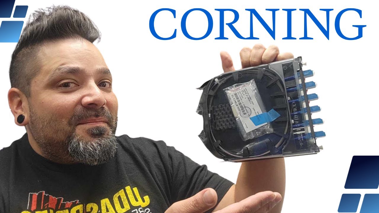 Corning Fiber Optic Pigtail Cassette for Fusion Splicing 12 Strand LC Singlemode CCH-CS12-A9-P00RE