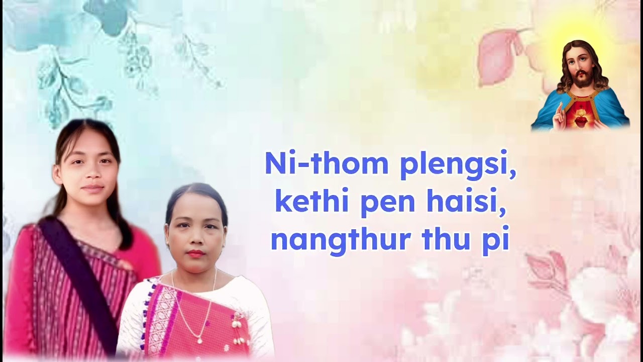 Hemphu Jisu (Karaoke with Lyrics) - Mirjuti Enghipi (Karbi Gospel Song)