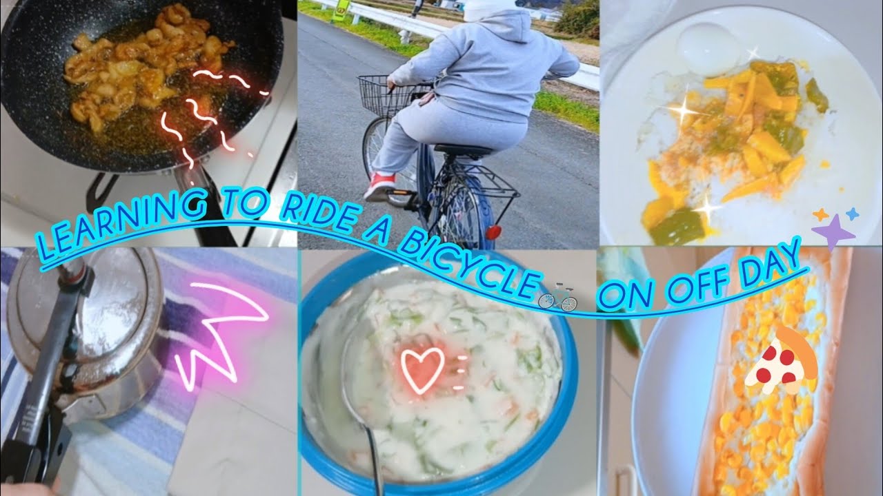 Learning To Ride A Bicycle🚲️ On Off Day✨|| Cycling Is Most Important In Japan🎌|| 