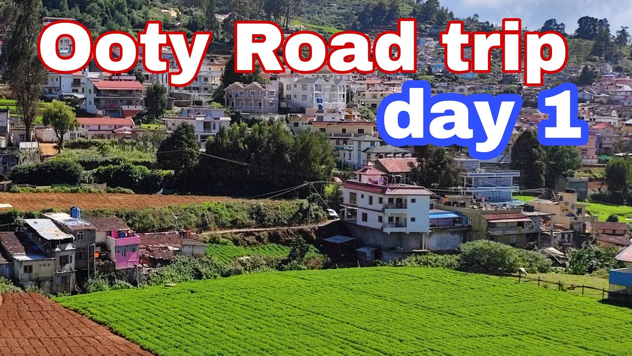 Chennai to ooty road trip | Botanical Garden | tibetian shop day 1 plan