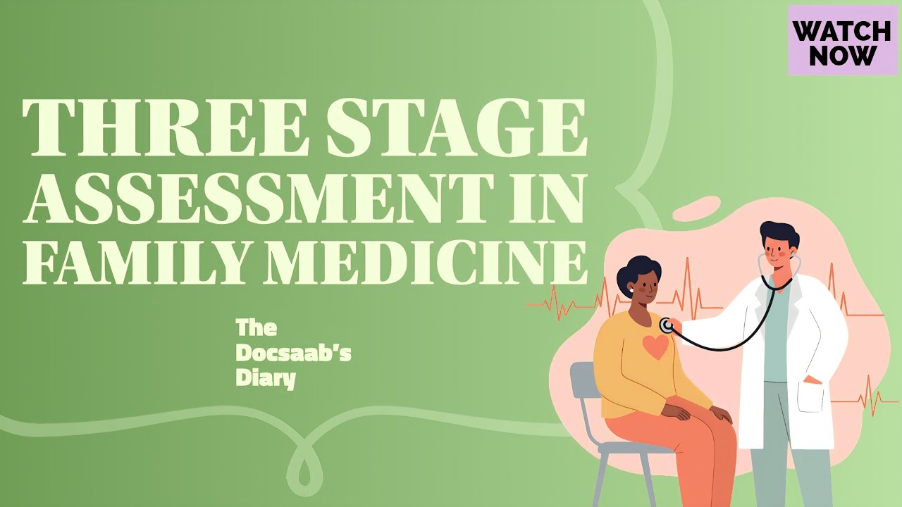 Three Stage Assessment In Family Medicine | Patient-Centered Approach | The Docsaab’s Diary