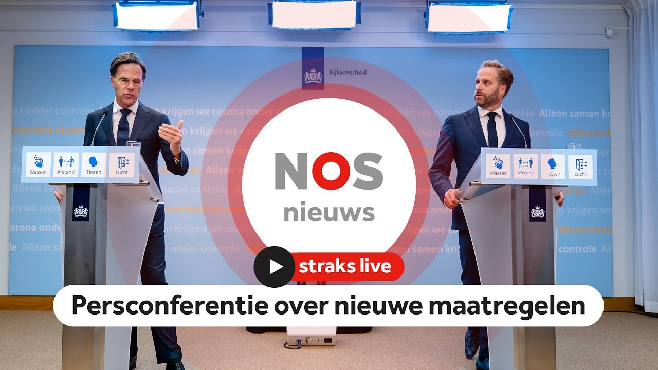 Terugkijken: persconferentie harde lockdown