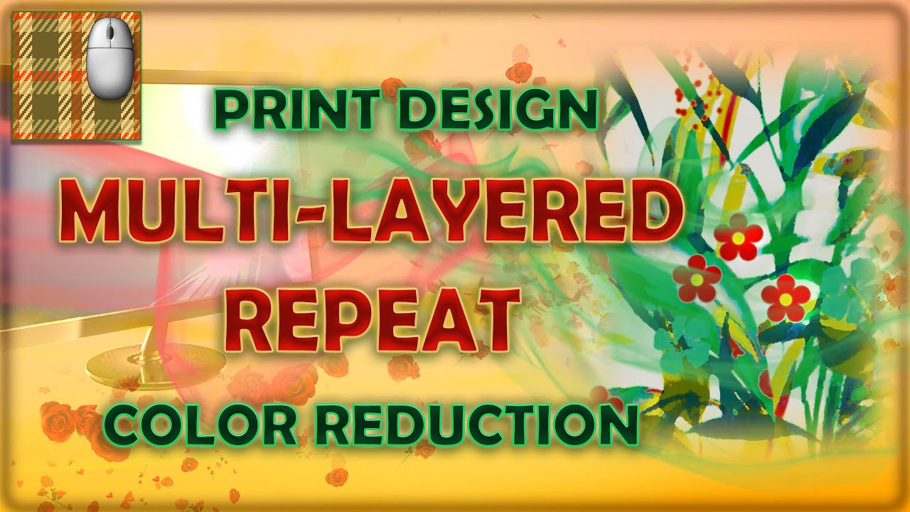 Chapter 16. HOW TO DO REPEAT FOR MULTI LAYERED PRINT IN PHOTOSHOP. Part II-Color reduction