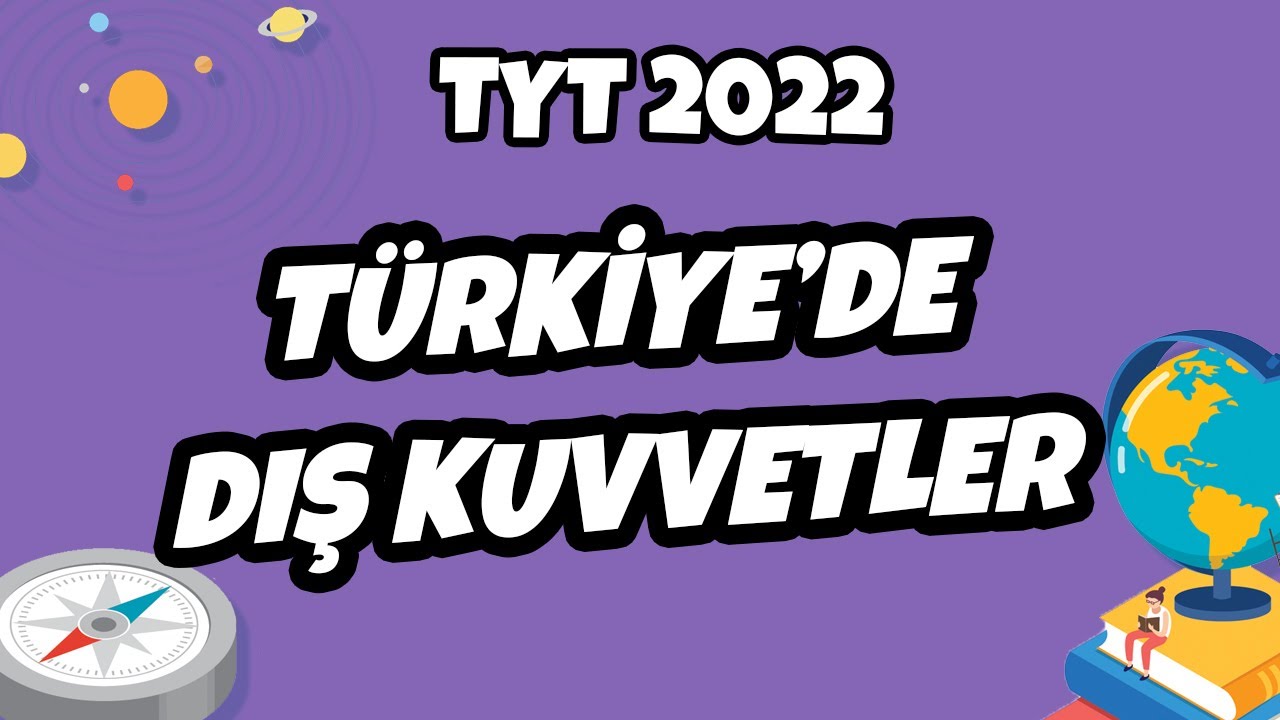 Türkiye’de Dış Kuvvetler | TYT Coğrafya 2022 #hedefekoş