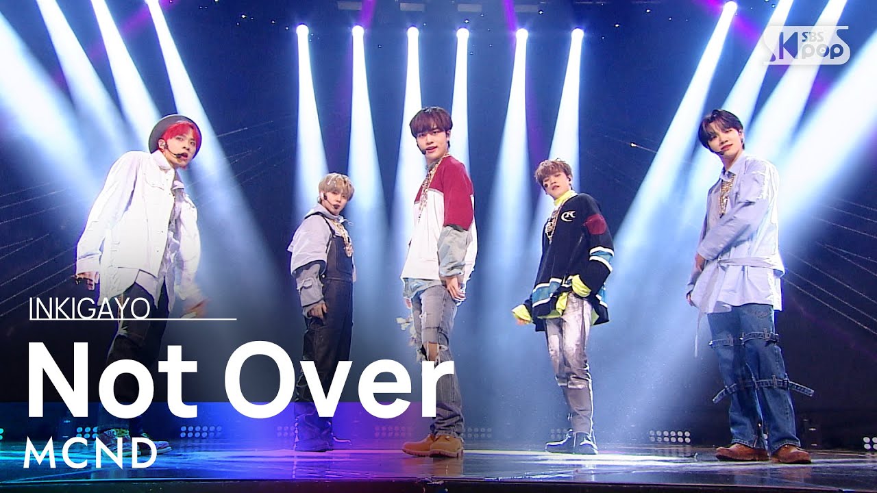 MCND(엠씨엔디) - Not Over(아직 끝난거 아이다) @인기가요 inkigayo 20210328