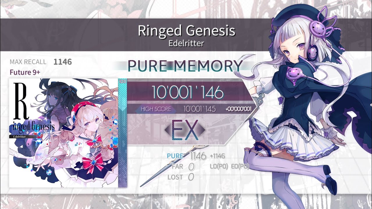 【Arcaea】Ringed Genesis FPM理論値!!!!!!!!!!!!!!!! 10'001'146
