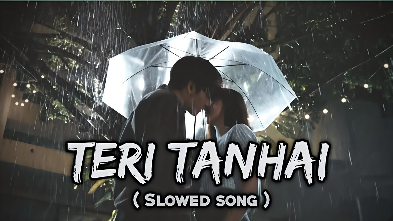Teri Tanhai ( Slowed+Reverb ) | Heart Touching Bollywood Sad Song | Aesthetic music 