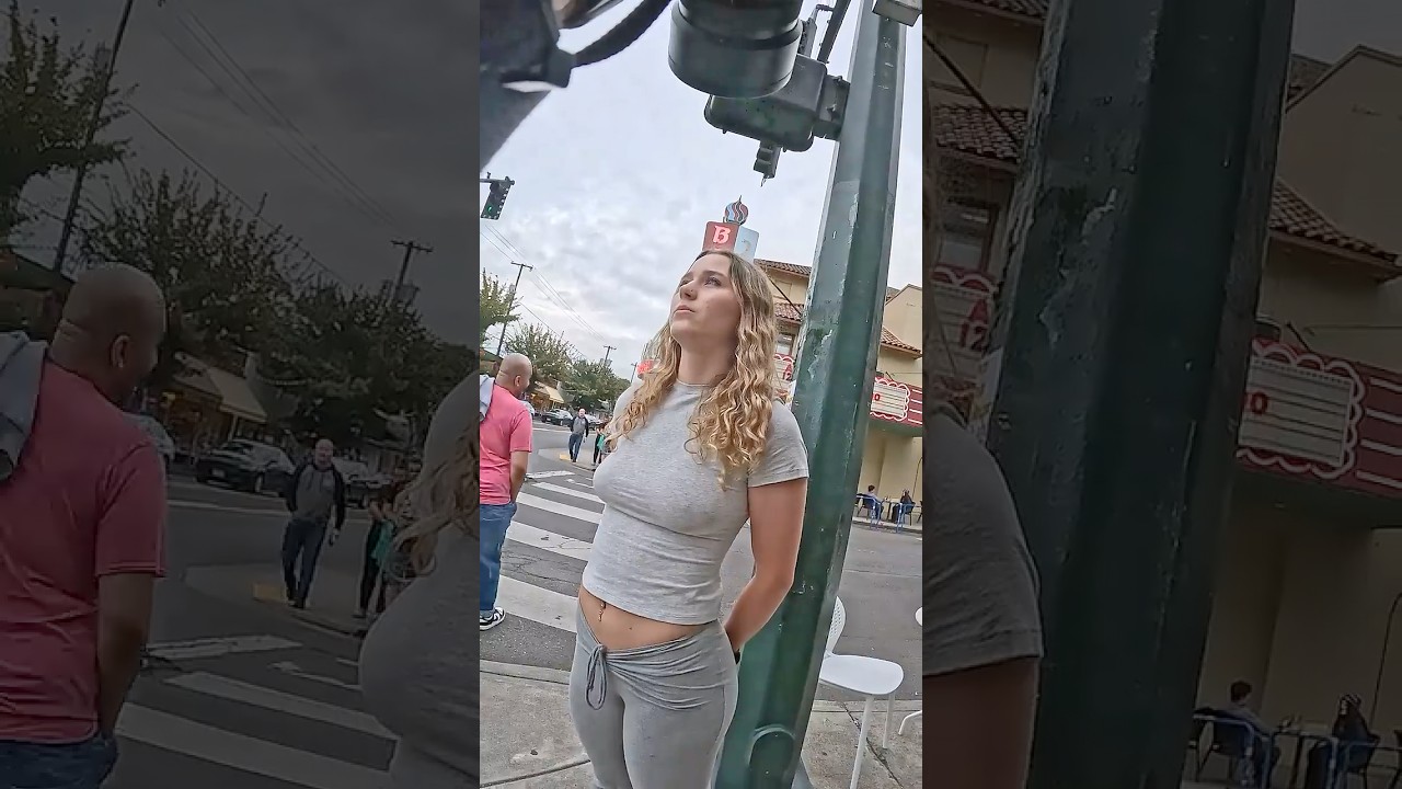 She was a little nervous...