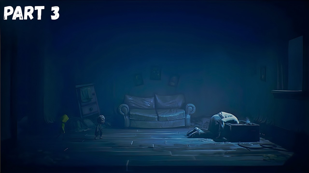 Slender man is following me... Little Nightmares 2 Playthrough | Part 3