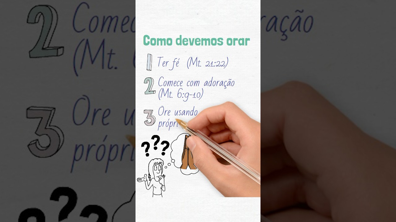 Como devemos orar? 