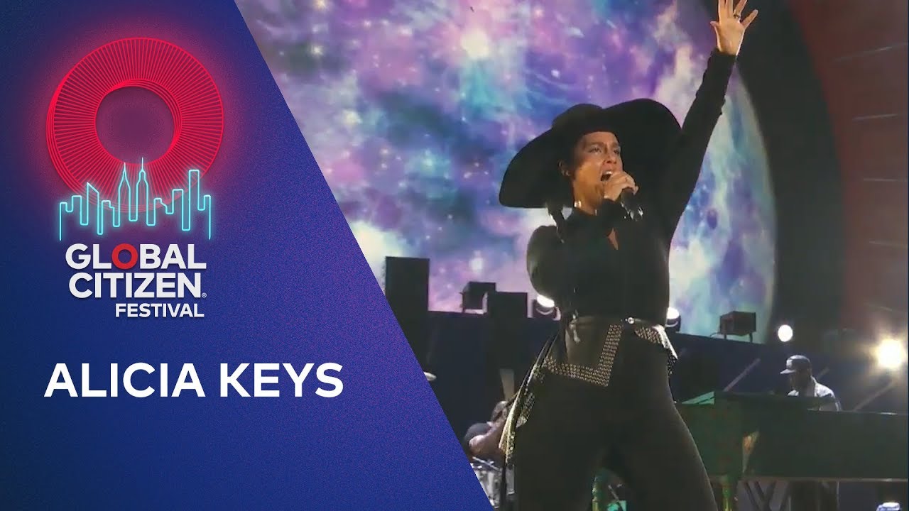 Alicia Keys performs No One | Global Citizen Festival NYC 2019