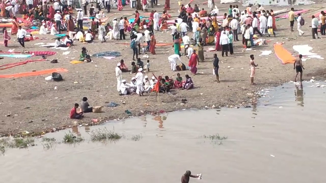 चंद्रभागा नदी पंढरपूर २०२५ । थेट पंढरपूरहूनलाईव्ह ।