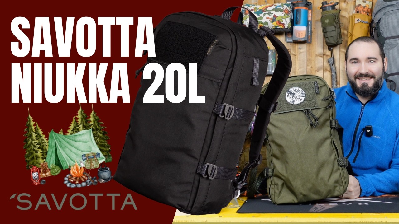 SAVOTTA | NIUKKA 20L - RESISTENTE E A BASSO PROFILO - RECENSIONE COMPLETA