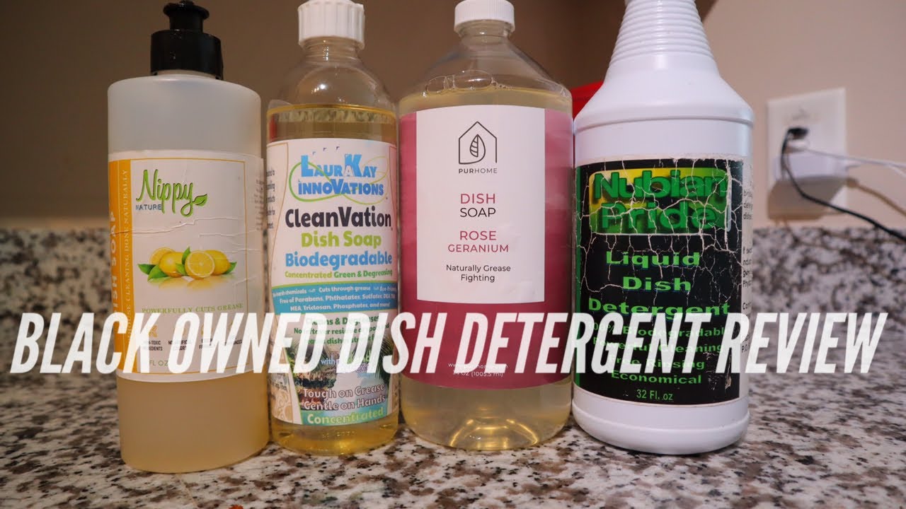 Black Owned Dish Detergent Review #blackownedbusiness #supportblackowned #buyblackowned #webuyblack