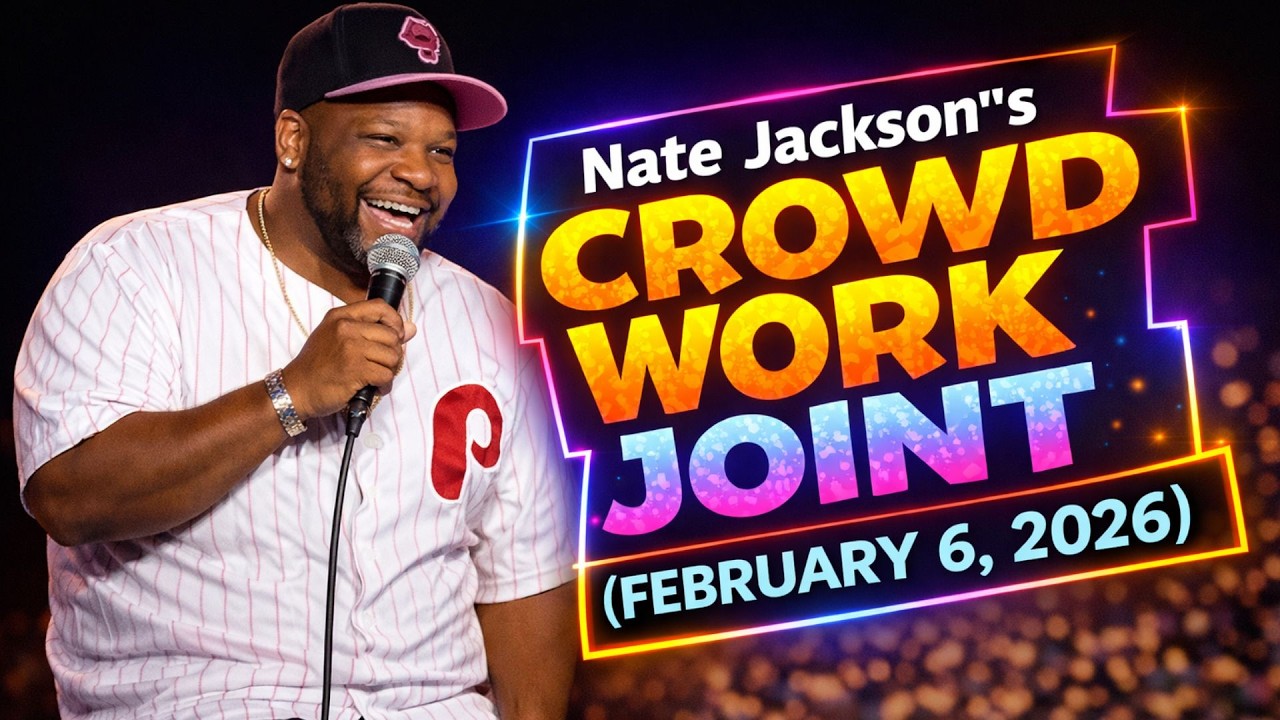 Nate Jackson Crowd Work Joint (February 6, 2026) - The Best Comedic Moment Of Nate Jackson