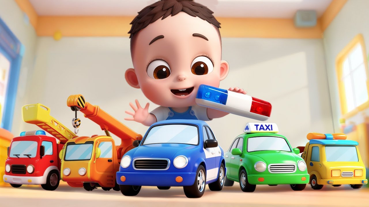 Vehicle Puzzle Song | EP216 | Wheels on the Cars | Learn Vehicles Song | LiaChaCha Nursery Rhymes