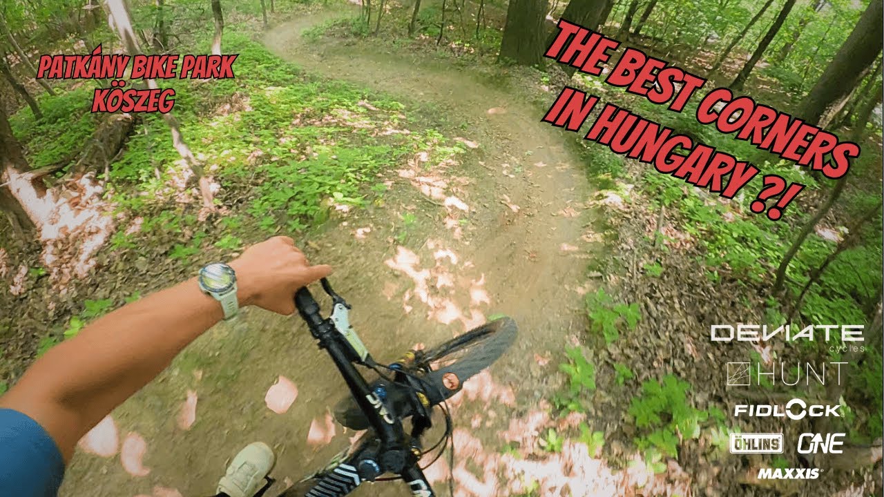 Riding Patkány Bike Park in Hungary - The trails are incredible! 🇭🇺