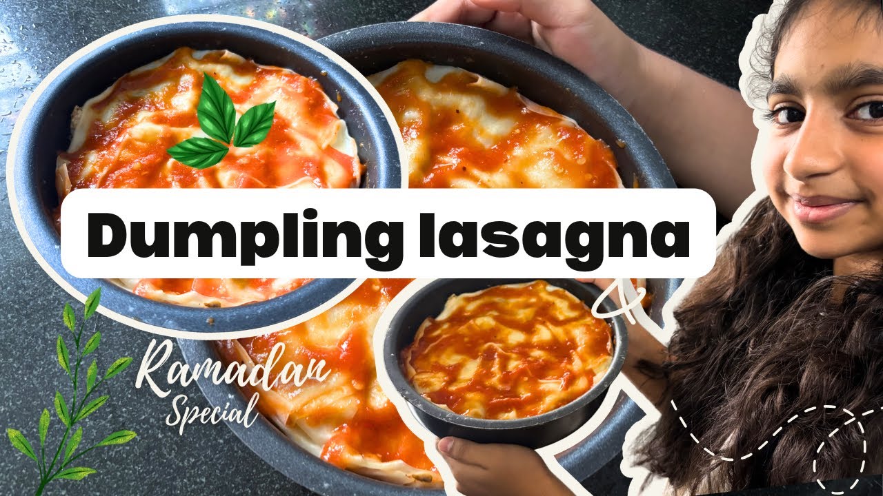 Dumping lasagna | ramdan special #snack🥰